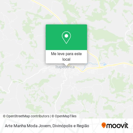 Arte Manha Moda Jovem mapa