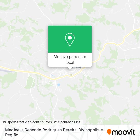 Madinelia Resende Rodrigues Pereira mapa