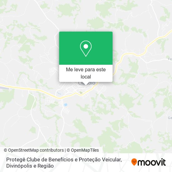 Protegê Clube de Benefícios e Proteção Veicular mapa