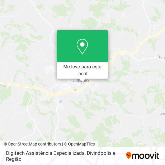 Digitech Assistência Especializada mapa