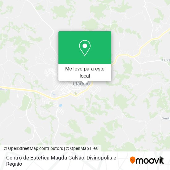 Centro de Estética Magda Galvão mapa