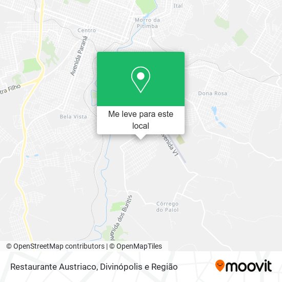 Restaurante Austriaco mapa