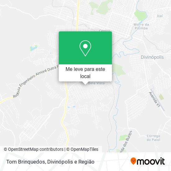 Tom Brinquedos mapa