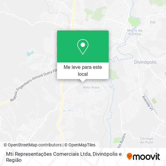 Mti Representações Comerciais Ltda mapa