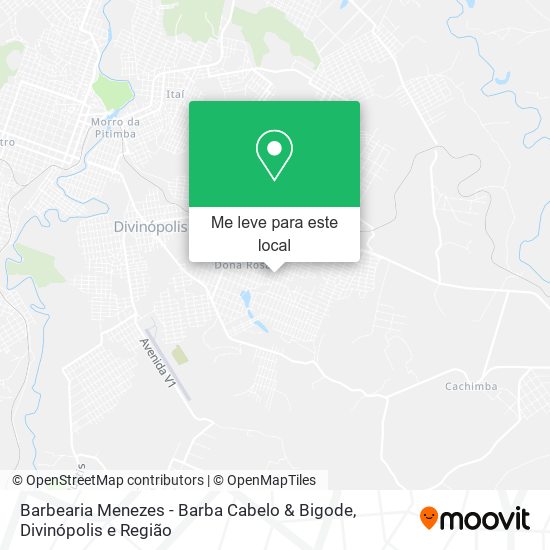 Barbearia Menezes - Barba Cabelo & Bigode mapa