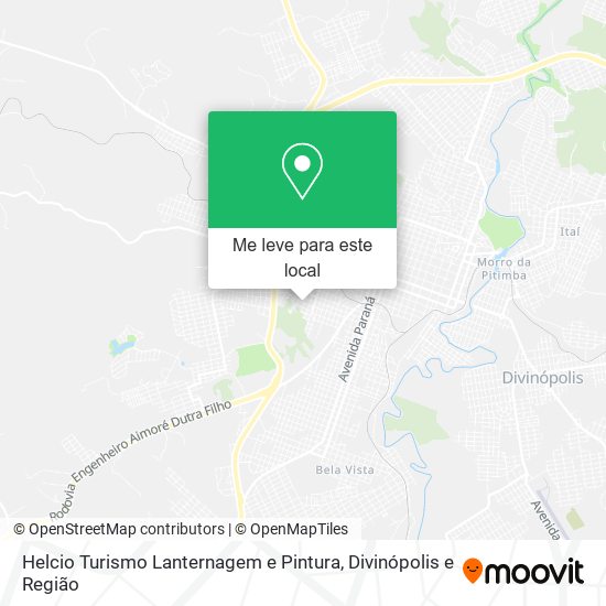 Helcio Turismo Lanternagem e Pintura mapa