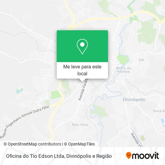 Oficina do Tio Edson Ltda mapa