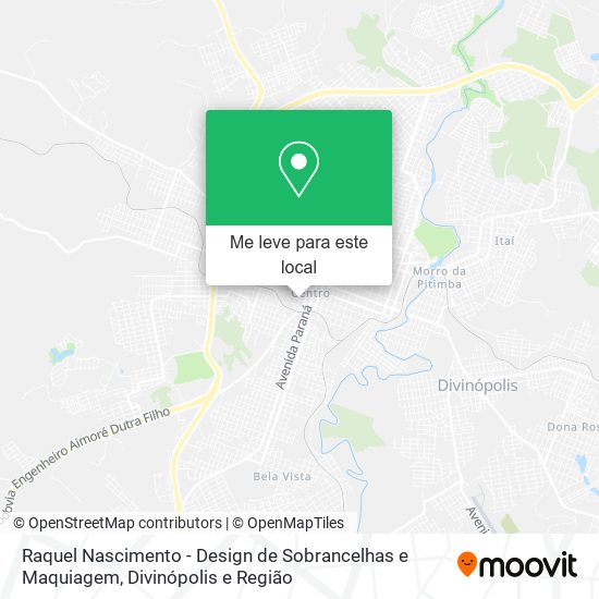 Raquel Nascimento - Design de Sobrancelhas e Maquiagem mapa