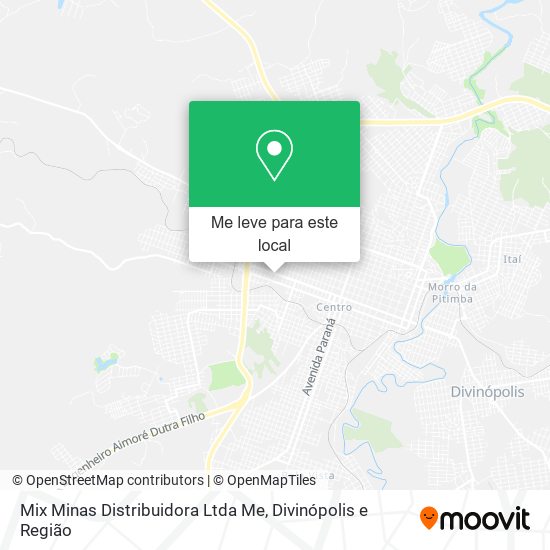 Mix Minas Distribuidora Ltda Me mapa
