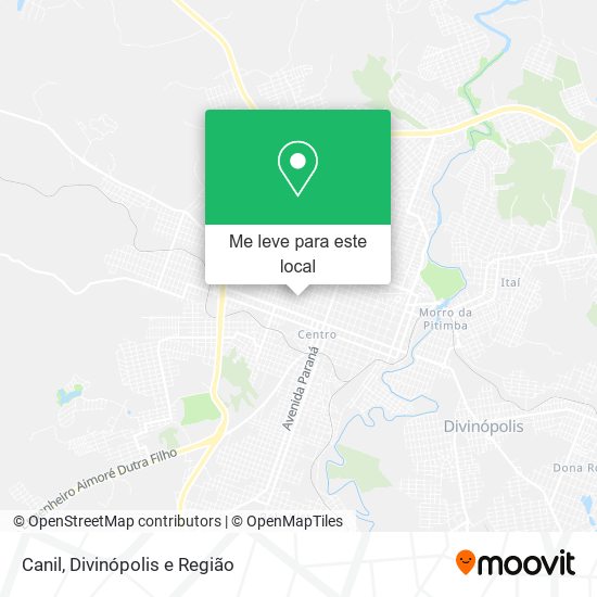 Canil mapa
