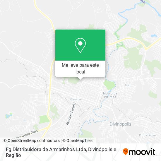 Fg Distribuidora de Armarinhos Ltda mapa