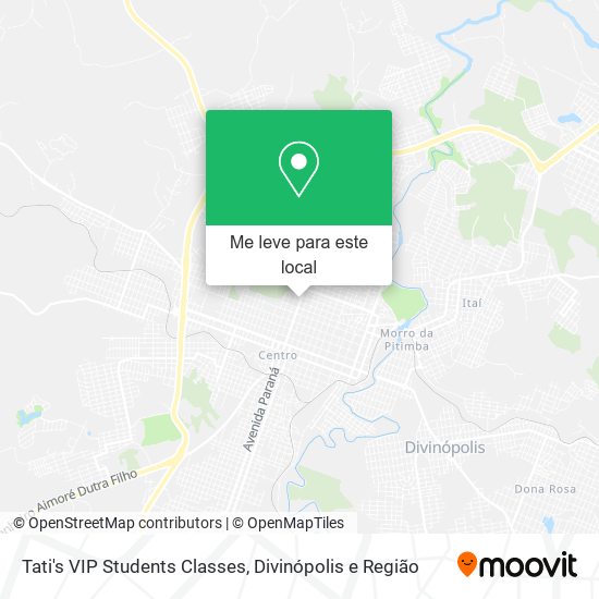 Tati's VIP Students Classes mapa