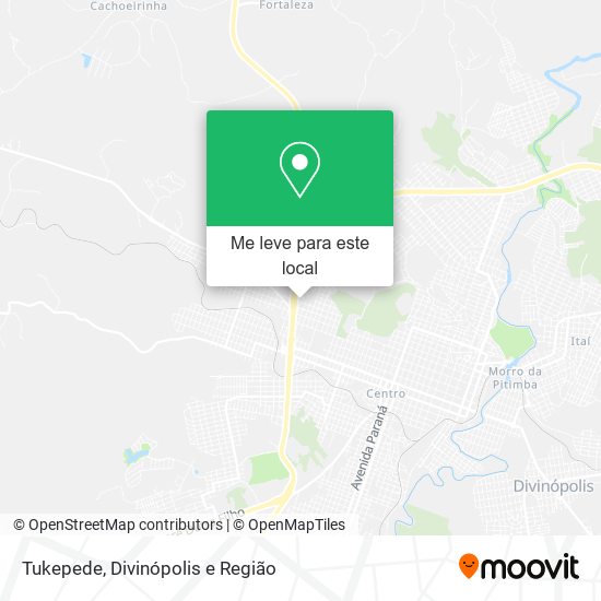 Tukepede mapa