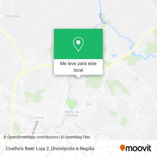 Coelho's Beer Loja 2 mapa