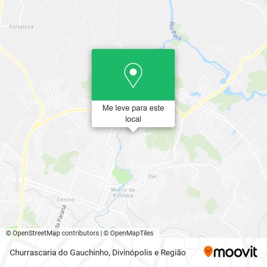 Churrascaria do Gauchinho mapa
