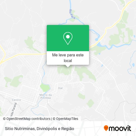 Sitio Nutriminas mapa