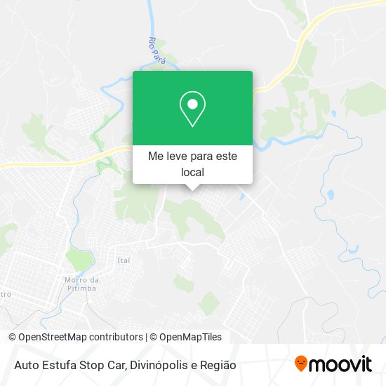 Auto Estufa Stop Car mapa