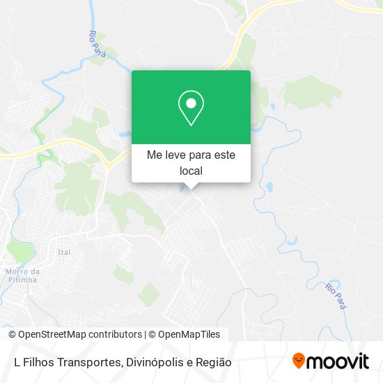 L Filhos Transportes mapa