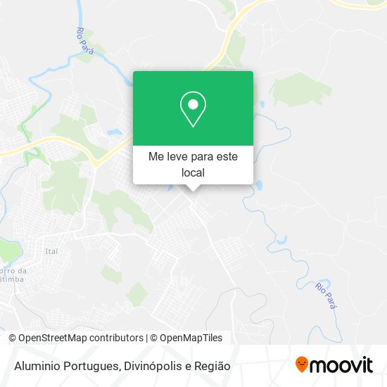 Aluminio Portugues mapa