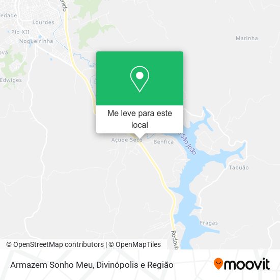 Armazem Sonho Meu mapa