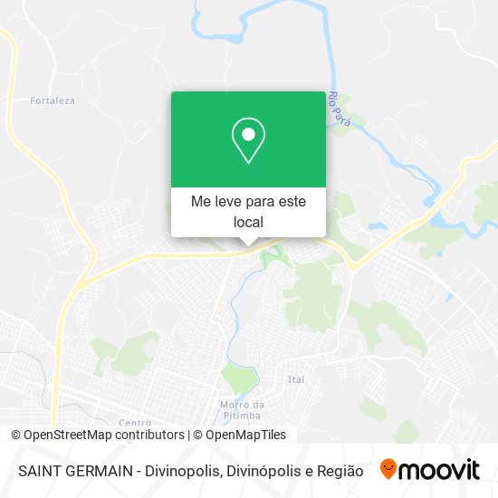 SAINT GERMAIN - Divinopolis mapa