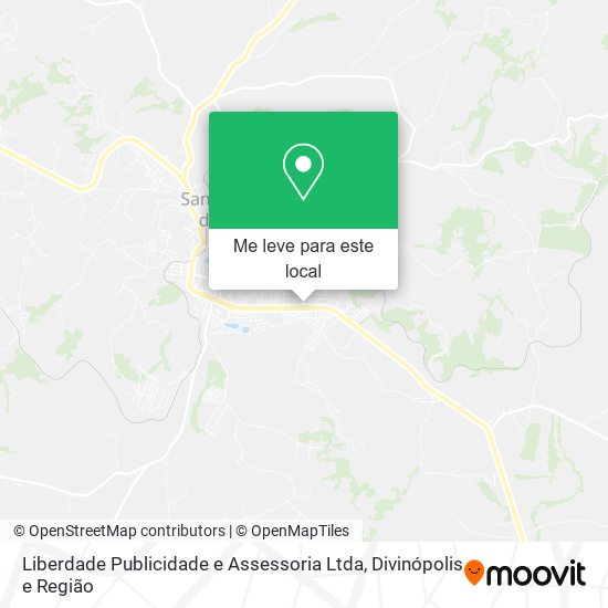 Liberdade Publicidade e Assessoria Ltda mapa