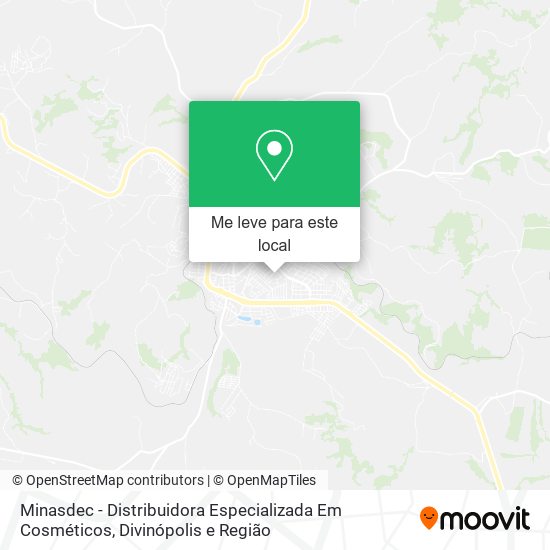 Minasdec - Distribuidora Especializada Em Cosméticos mapa