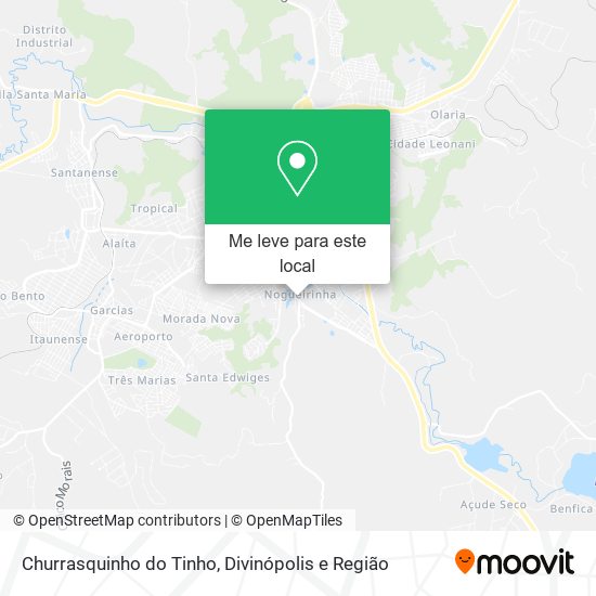 Churrasquinho do Tinho mapa