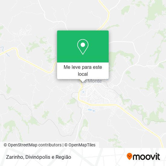 Zarinho mapa