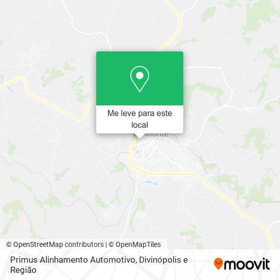 Primus Alinhamento Automotivo mapa