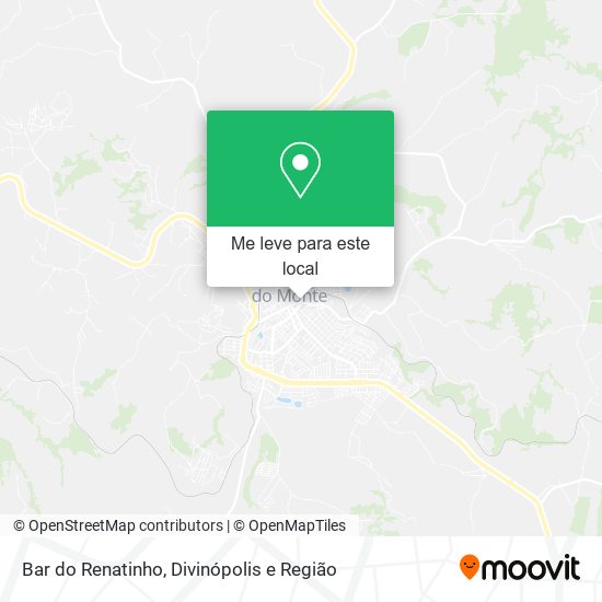 Bar do Renatinho mapa