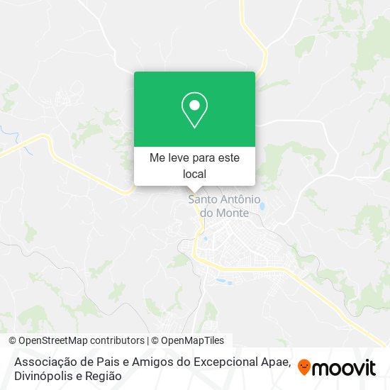 Associação de Pais e Amigos do Excepcional Apae mapa