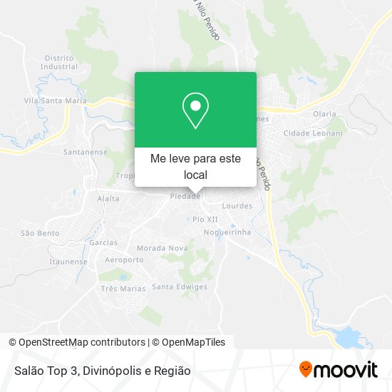 Salão Top 3 mapa