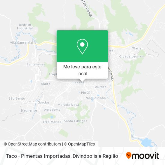 Taco - Pimentas Importadas mapa