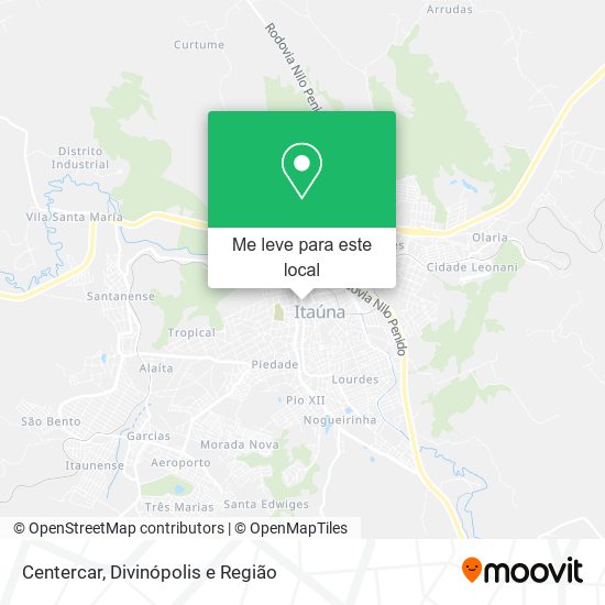 Centercar mapa