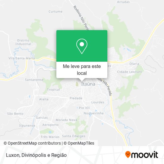 Luxon mapa