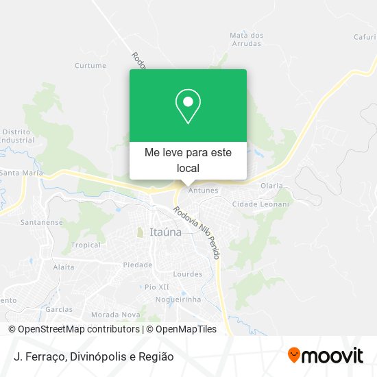 J. Ferraço mapa