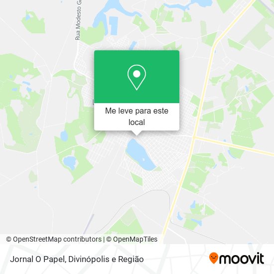 Jornal O Papel mapa