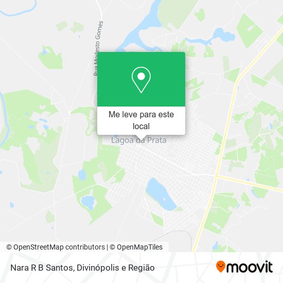 Nara R B Santos mapa