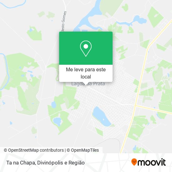 Ta na Chapa mapa