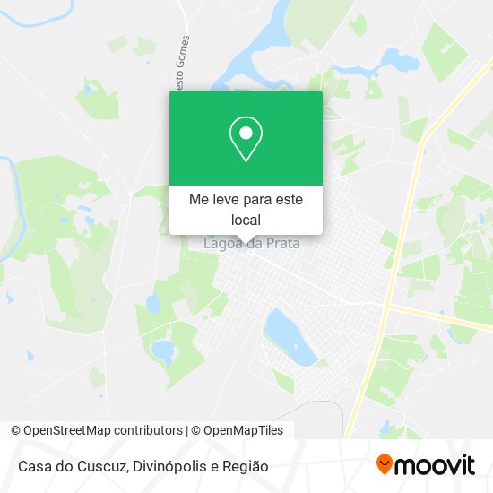 Casa do Cuscuz mapa