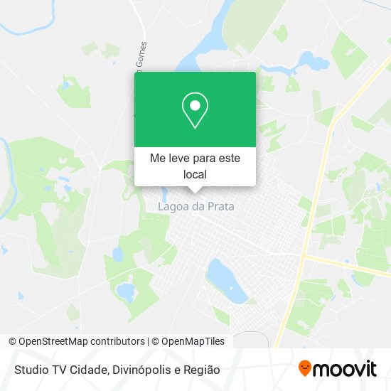 Studio TV Cidade mapa