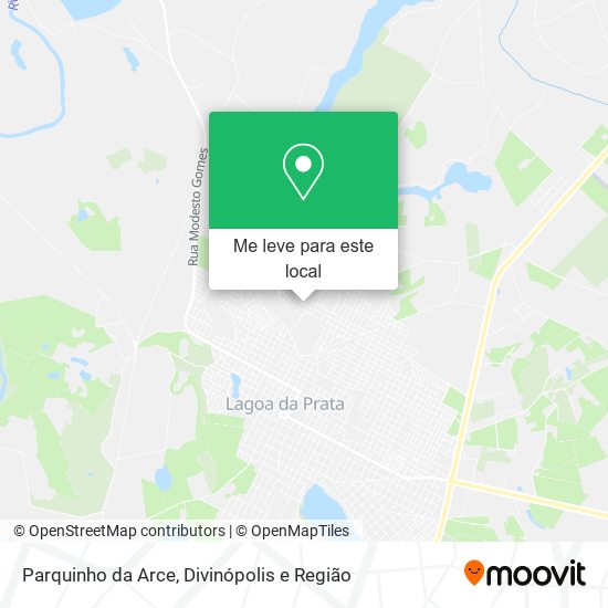 Parquinho da Arce mapa