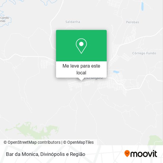 Bar da Monica mapa