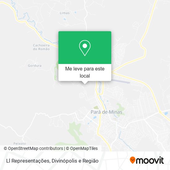 Ll Representações mapa