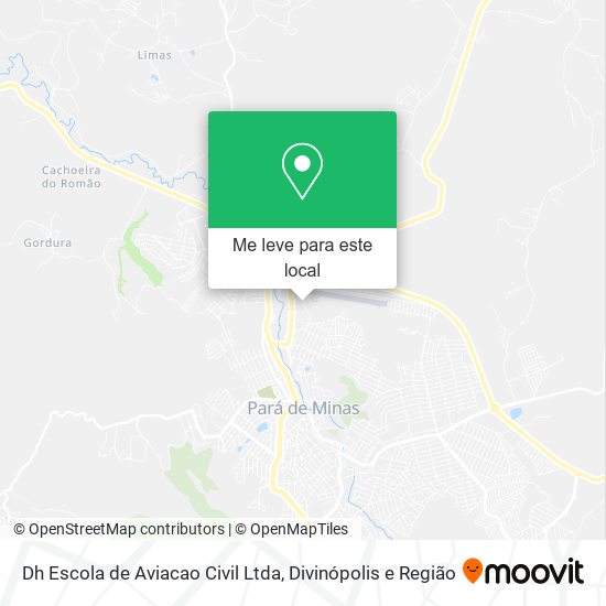 Dh Escola de Aviacao Civil Ltda mapa