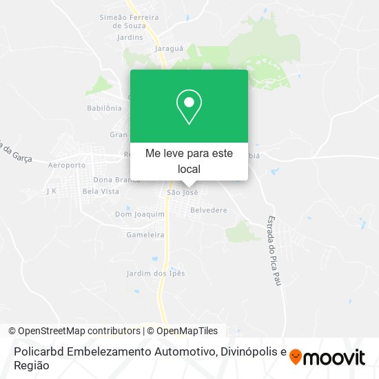 Policarbd Embelezamento Automotivo mapa