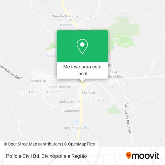 Polícia Civil Bd mapa
