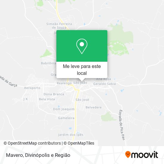 Mavero mapa