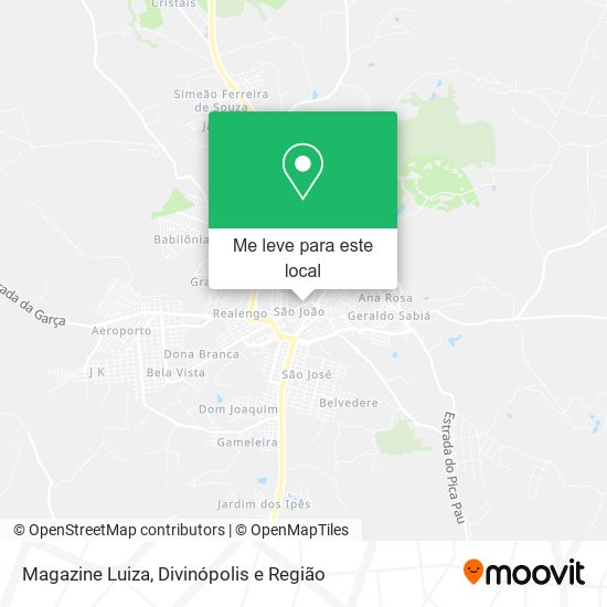 Magazine Luiza mapa